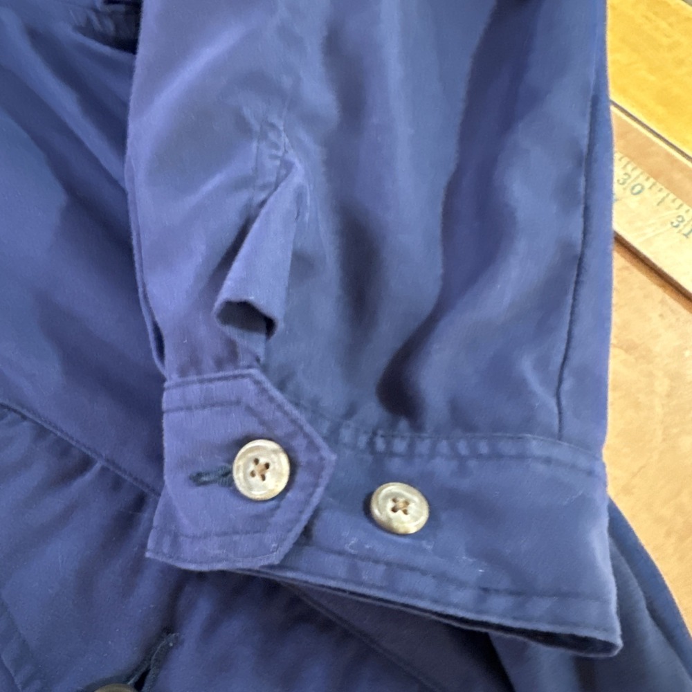 Polo Ralph Lauren Harrington Jacket Navy Blue Plaid Lined Men's Sz XL Pony Logo - Picture 2 of 9
